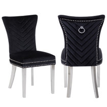 Value city discount plush dining chair